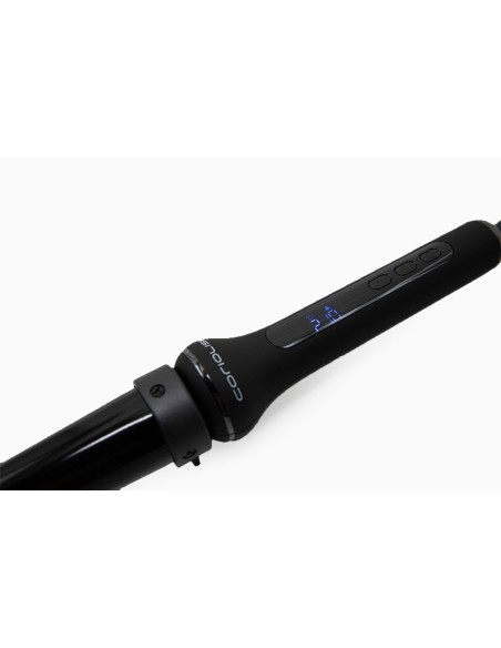 Corioliss Glamour Wand Hair Curler Black Soft Touch