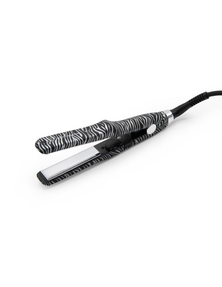 CORIOLISS C-TRIP HAIR STRAIGHTENER SILVER ZEBRA SOFT TOUCH