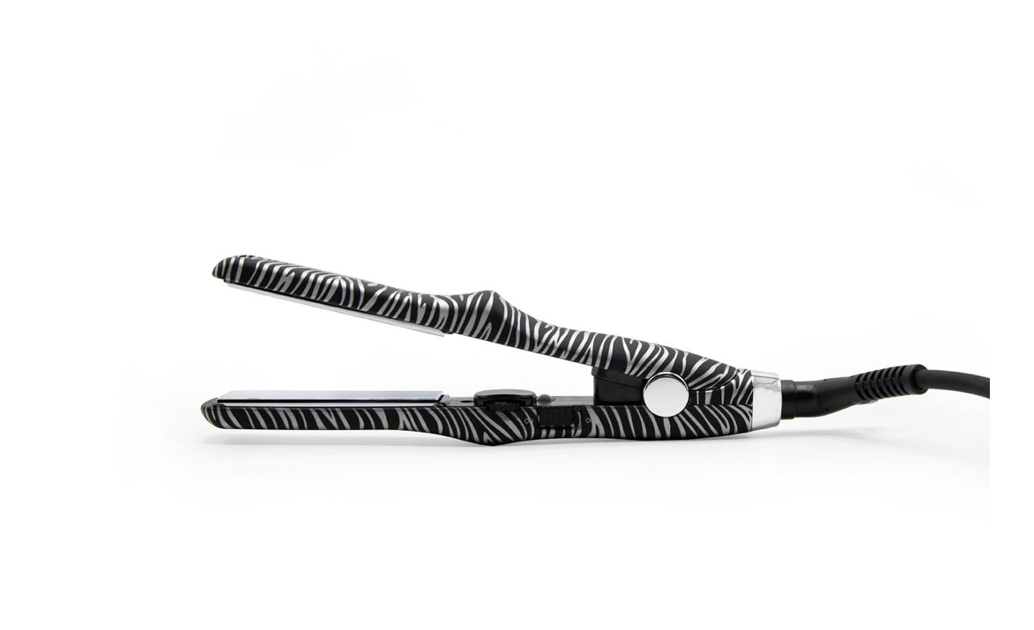 CORIOLISS C-TRIP HAIR STRAIGHTENER SILVER ZEBRA SOFT TOUCH 2