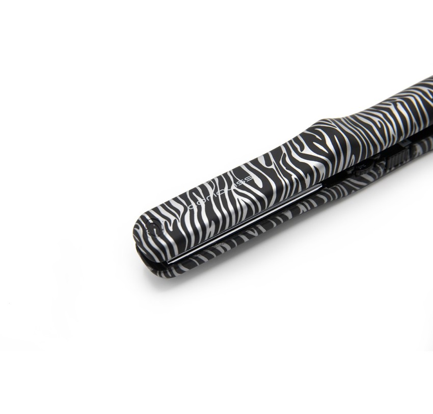 CORIOLISS C-TRIP HAIR STRAIGHTENER SILVER ZEBRA SOFT TOUCH