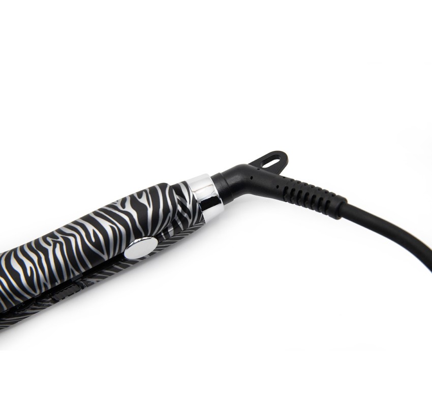 CORIOLISS C-TRIP HAIR STRAIGHTENER SILVER ZEBRA SOFT TOUCH