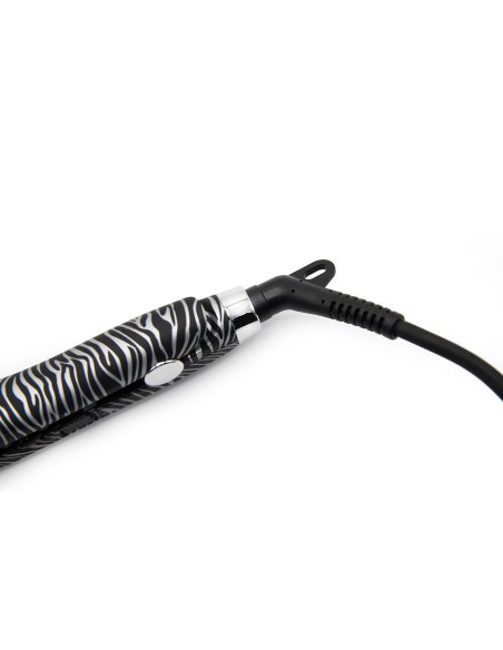 CORIOLISS C-TRIP HAIR STRAIGHTENER SILVER ZEBRA SOFT TOUCH