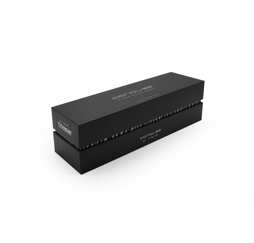 CORIOLISS C-TRIP HAIR STRAIGHTENER SILVER ZEBRA SOFT TOUCH