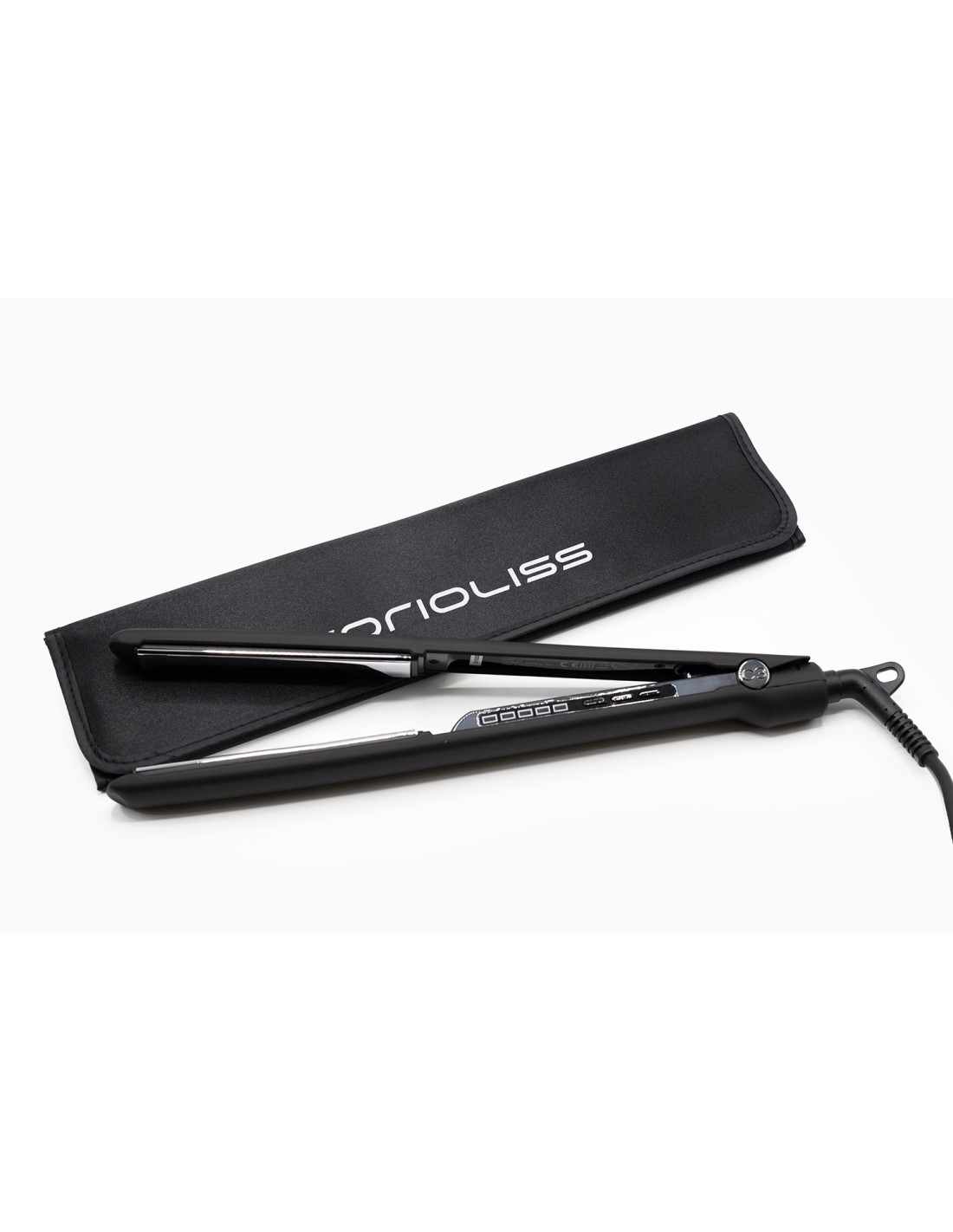 Corioliss C3 Hair Straightener Black Soft Touch Chrome