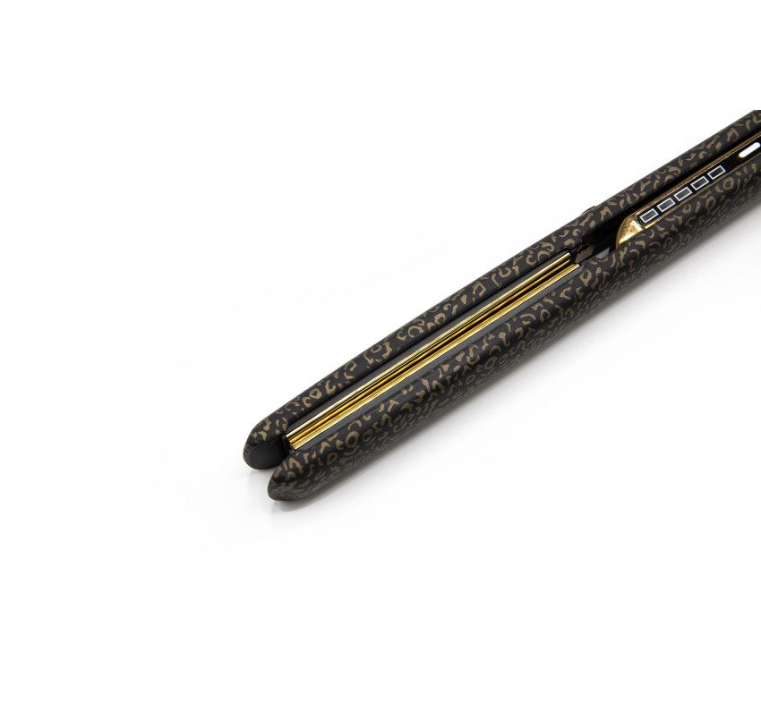 Corioliss C3 Hair Straightener Gold Leopard Soft Touch