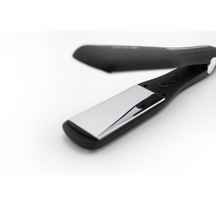 The Wide Hair Straightener Black Soft Touch Corioliss® USA Official Shop