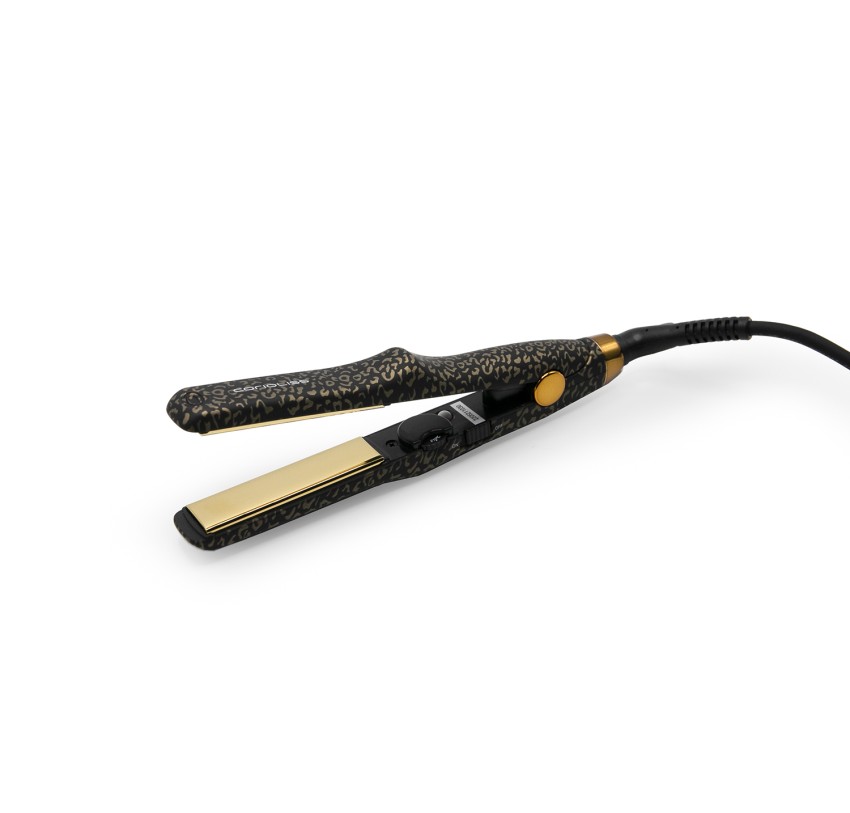 CORIOLISS C-TRIP HAIR STRAIGHTENER GOLD LEOPARD SOFT TOUCH