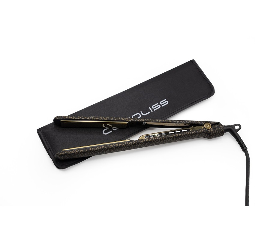 Corioliss C3 Hair Straightener Gold Leopard Soft Touch