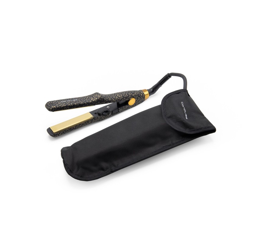 CORIOLISS C-TRIP HAIR STRAIGHTENER GOLD LEOPARD SOFT TOUCH